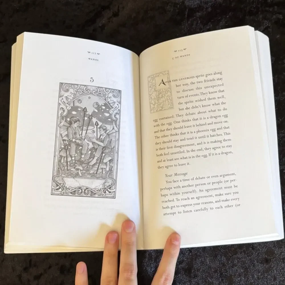 A Guide to Mystic Faerie Tarot by Barbara Moore | 2008 | Metaphysical Book